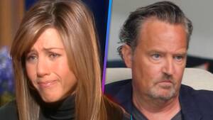 Jennifer Aniston Friends Porn - Jennifer Aniston Cried Over Matthew Perry's Addiction Battle