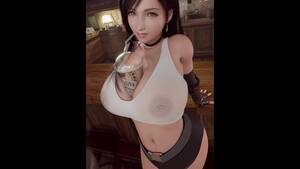 Japanese Porn Tifa Lockhart Boobs - Tifa Lockhart Giving a Coffee a Shake - Pornhub.com