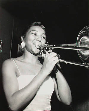 Girls Brass Trombone Porn - Melba Liston - female jazz pioneer who played trombone for Dizzy Gillespie,  Quincy Jones,