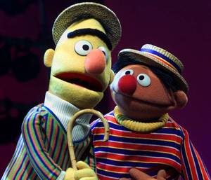 Bert And Ernie Gay Porn - 22, 2001 file photo, Muppets Bert, left