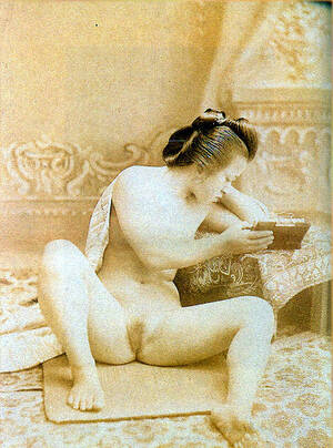 japanese nudist galleries - File:Japanese early nude photo 01.jpg - Wikipedia