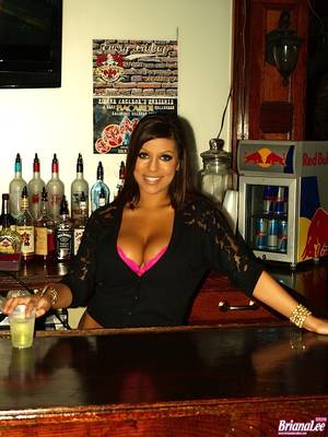 Barmaid - Briana Lee Nude Barmaid ...