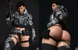 Gears Of War Hentai - Kait Diaz (Rude Frog 3D) [Gears Of War] free hentai porno, xxx comics,  rule34 nude art at HentaiLib.net