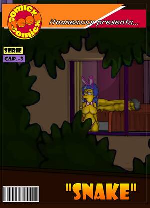 Marge Simpson Porn Comics 3 - The Simpsons - Snake 3 comic porn | HD Porn Comics