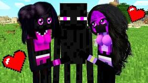 Minecraft Endeman Female Futa Porn - ENDERMAN and ENDERGIRL Love Story in Minecraft! The story HOW Enderman meet GIRL  Minecraft Animation - YouTube