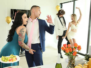 Brazzers Wedding Porn - â–· Porn Tube - Brazzers - Wedding Creamers - Payton Preslee