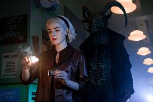 halloween costume party orgy drunk sex - Chilling Adventures of Sabrina season 2 binge recap