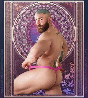 Gay Pornstar Ass - Rule 34 - 1boy 2022 ass back muscles bara beard francois sagat  fuhrerdoodles gay pornstar male male only muscles muscular muscular male porn  star real person shaved head tattoos teasing thong | 5874321