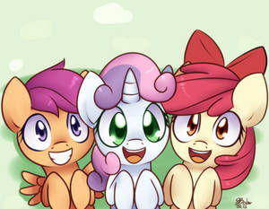 Cutie Mark Crusaders Human Porn - My Little Pony Friendship is Magic wallpaper probably with anime titled Cutie  Mark Crusaders