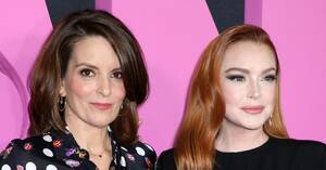 Mean Girls Lindsay Lohan Fake Porn - Tina Fey & Lindsay Lohan Reunite At 'Mean Girls' Premiere: Photos