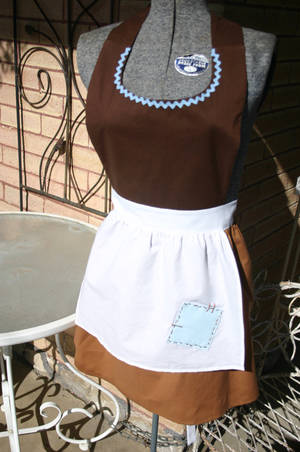 Disney Brave Servant Porn - CINDERELLA work costume full APRON for women. Disney Princess inspired.  Peasant Servant. Hostess