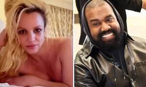 Britney Spears Porn Double - Britney Spears drops topless video for Kanye West then deletes within  seconds : r/entertainment