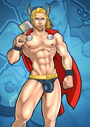 animated erotic superheroes - DNA Magazine 'Thor' 2011 by urbanmusiq on DeviantArt