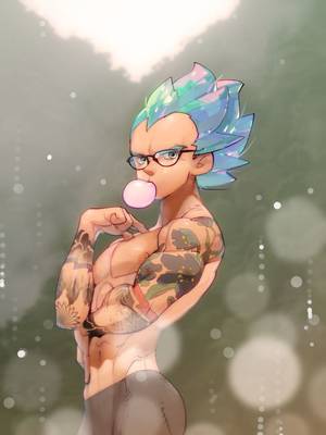 Candyman Anime Work Porn - Vegeta fanart