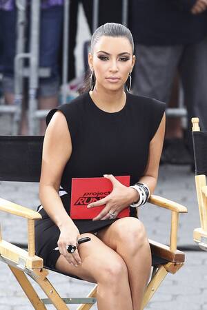 kim kardashian upskirt nude - Upskirt Candids At â€œProject Runwayâ€ In New York - Kim Kardashian Photo  (23193988) - Fanpop