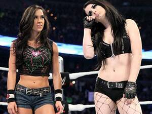 Aj Lee Sex Games - WWE WrestleMania 31: Paige excited by 'freak and the geek' partnership with AJ  Lee but remains wary of her former rival | The Independent | The Independent