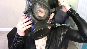 Gas Mask Girl Sexy - Gas Mask, Gasmask Masturbation - Videosection.com