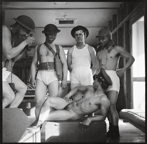 1950 Gay Porn Uniform - Throwback Thursday focuses on Taschen's new book, an amazing collection of  vintage military men enjoying each other's (nude) company.