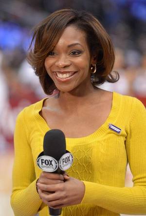 Black Women Sports Porn - Kristina Pink is a legitimate sports reporter for Fox Sports and not a porn  star.