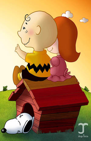 charlie brown cartoon porn animated - Charlie Brown and the little red haired girl by ~JORGEMUR on .