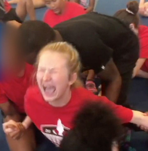 Cheerleader Forced Sex Porn - Video Shows High School Cheerleader Crying As Coach Forces Her Into Splits  | HuffPost Latest News