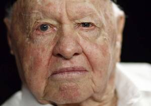 Mickey Rooney Porn - Mickey Rooney poses during a recent portrait session in Los Angeles, 19 May  2011.