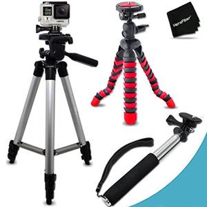 gopro cam spy nude - XtechÂ® Tripod Kit for GoPro HERO4 Hero 4, GoPro Hero3+, GoPro Hero3,