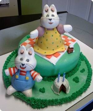 Max And Ruby Porn - Cute Max and Ruby Birthday Cake