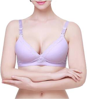 Indian Nursing Bra Porn - Buy XXX-Large, Lavender : Generic Women Cotton Double Front Buckles  Breathable Breastfeeding Nursing Bra Online at Low Prices in India -  Amazon.in