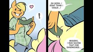 lesbian fluttershy hentai - Once Bitten Twice Mlp Comic Dubapplejack X Fluttershy - XAnimu.com