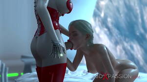 3d Sci Fi Girls Porn - Hot sci-fi android dickgirl plays with a sexy horny blonde in the space  station - XVIDEOS.COM