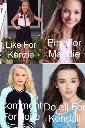 Dance Moms Jojo Siwa Porn - Maddie Jojo Kendall Kenzie, All so beutiful dancers i wish i'll be one of  them one day