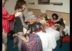 crossdress lesbian orgy - Crossdresser Lesbian Orgy | Sex Pictures Pass