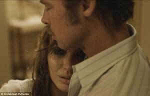 Angelina Jolie Fucking - Angelina Jolie on what it is like to film sex scenes with Brad Pitt | Daily  Mail Online