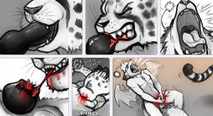 Furry Gore Porn Cartoon - anthro balls blood canine cheetah eating erection fangs feline fox fur furry  gay gore knot lenexwants