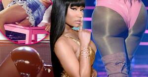 Nicki Minaj Ass Porn Vidos - Plastic Surgery? Inside Nicki Minaj's Biggest Butt Scandals, In Photos