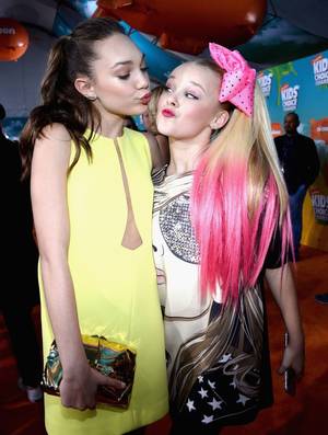 Dance Moms Jojo Siwa Porn - Dancers Maddie Ziegler and JoJo Siwa attend Nickelodeon's 2016 Kids' Choice  Awards at The Forum on March 2016 in Inglewood, California.