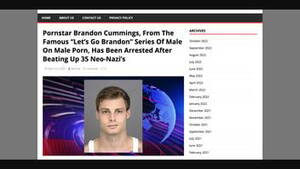 Arrest Brandon Cummings Porn - Fact Check: Story About Brandon Cummings' Arrest Is NOT Real -- Originated  On Satirical Site | Lead Stories