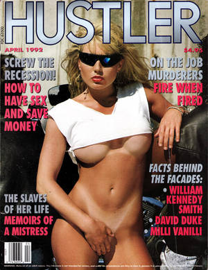 1992 Hustler Porn - Hustler April 1992 Magazine Back Issue Hustler