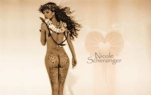 famous booty nude - nicole scherzinger nude singer celebrity nude naked ass tattoo booty legs  back