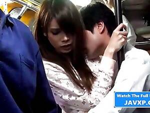 jav bus porn - Hot Babe On The Public Bus, japanese JAV