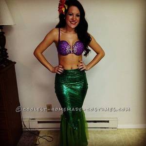 Halloween Sexy Costumes College - Sexy Homemade Ariel Costume