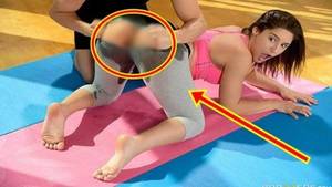 funny and hot yoga - Funny Yoga Prank on HOT yoga Teacher