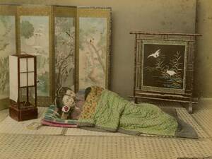 japanese teen sleeping - Japanese Girls Sleeping in Bedroom' Photographic Print | Art.com