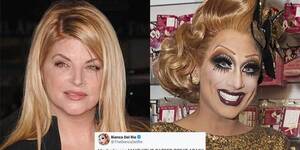 Kirstie Alley Porn Movie - Bianca Del Rio Drags Kirstie Alley Over Trump-Voting Tweet