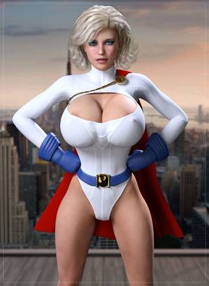 3d Superhero Tits - 