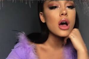 Ariana Grande Porn Handjob - Ariana Grande Sings 'Hercules' Song for 'Disney Family Singalong'