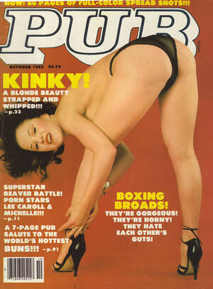 Hottest Asses Porn Stars From The 80s - Pub October 1982, pub magazine 80s porn mag back issues hot horny