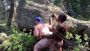 fat interracial outdoor - Mature muscular bbc pounds Bbc pawg in the Forrest in this outside  interracial trist - XNXX.COM