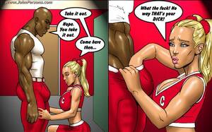 animated cheerleader fuck - Busty blonde toon cheerleader willingly - Silver Cartoon - Picture 2